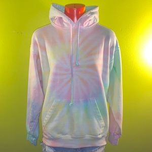 EXIST Kawaii Cute Tie Dye Sweater Hoodie
